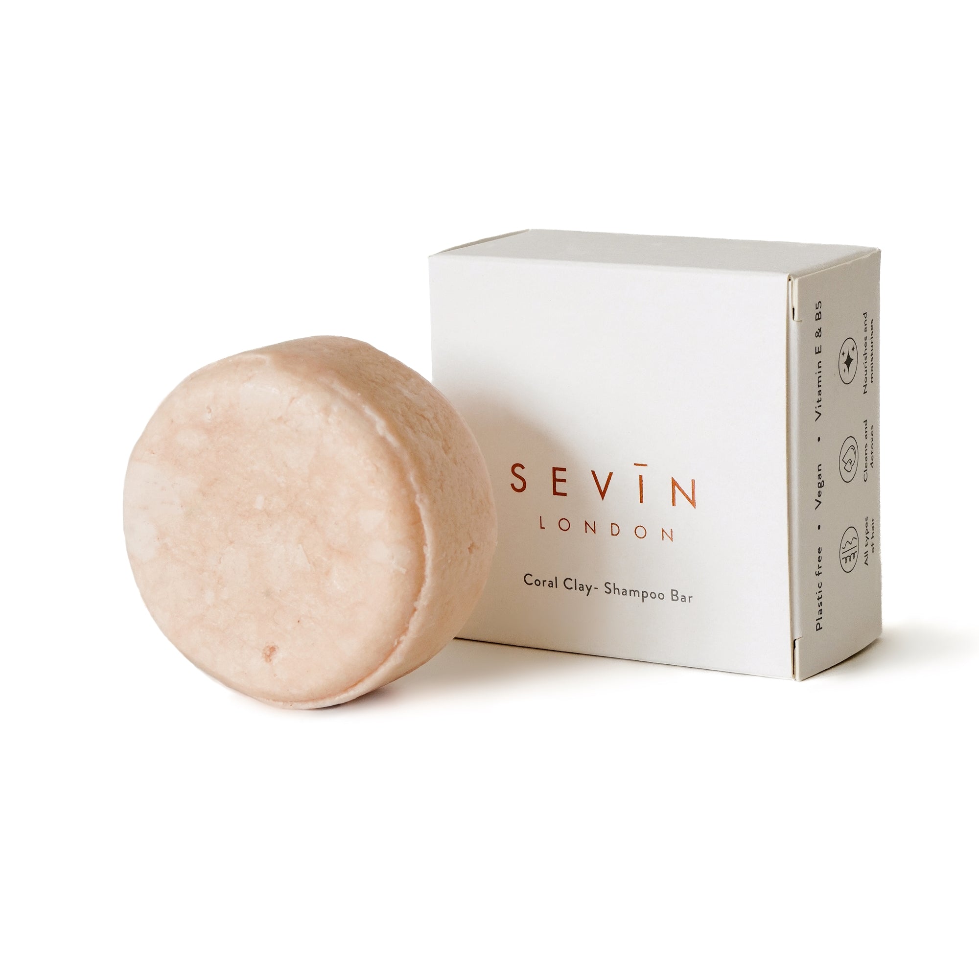SEVIN London Shampoo Bar Coral Clay