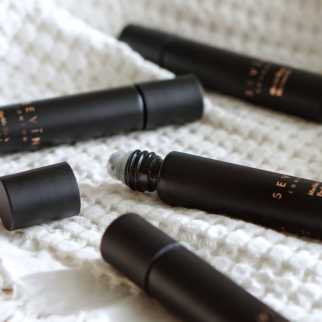 SEVIN London Marble Black Roll On Perfume Oil