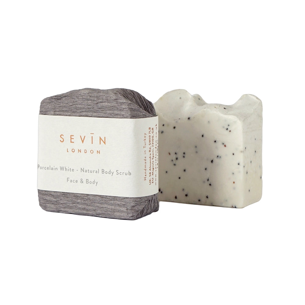 Natural Body Scrub Bar - Travel Size 50g