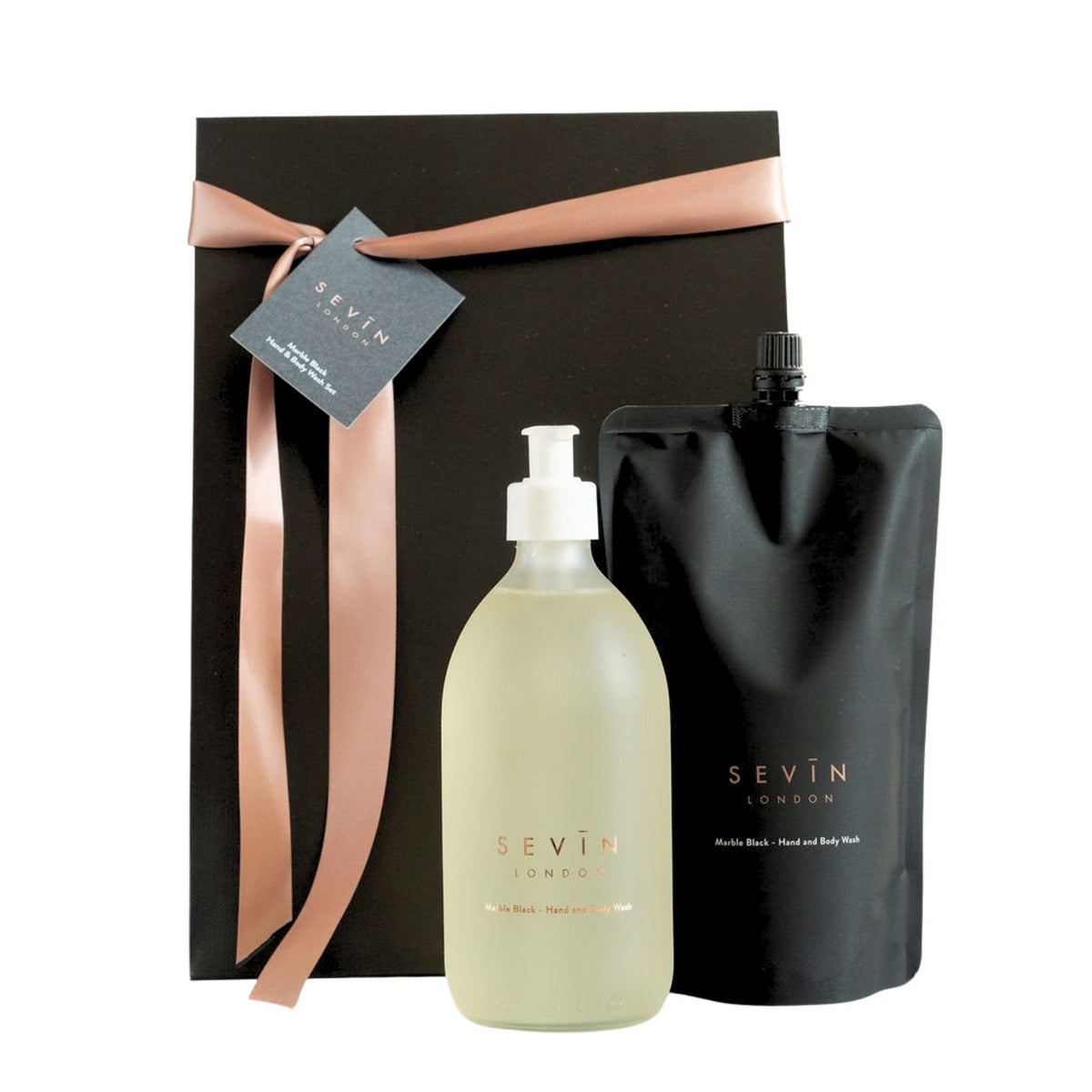 Marble Black Wash Refill Set - 500ml