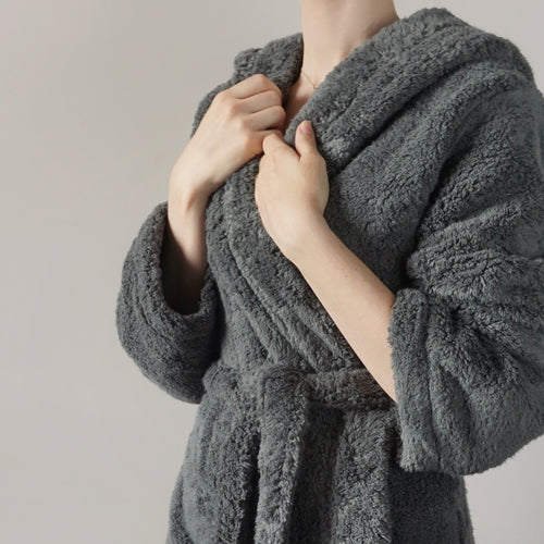 SEVIN London Charcoal Bath Robe