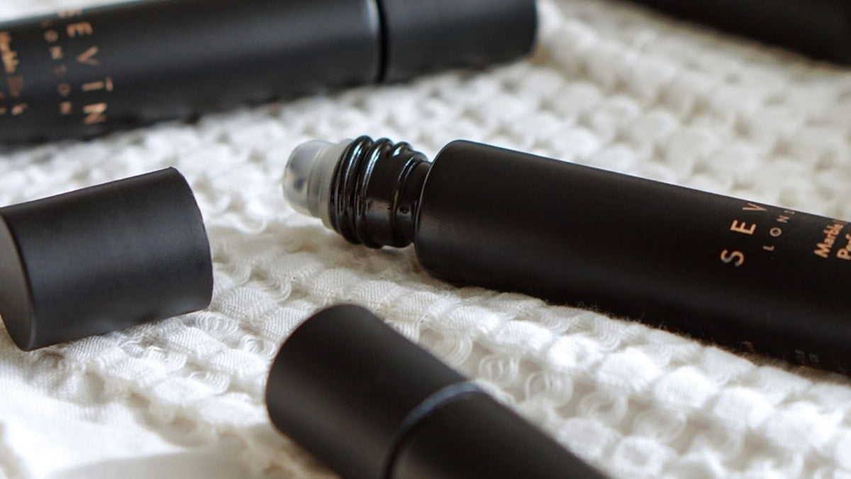 SEVIN London Marble Black Perfume Roll On 