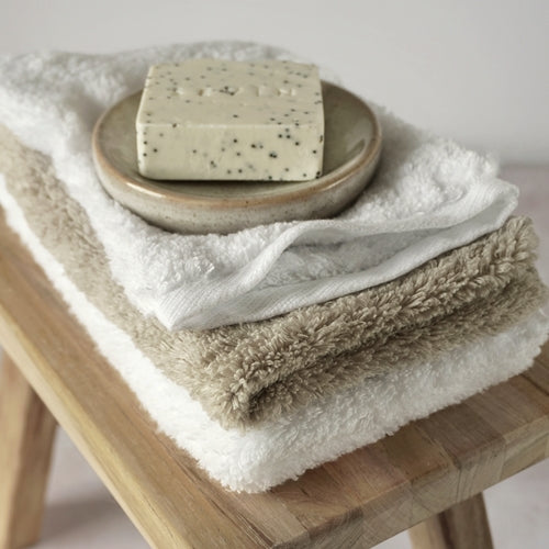 SEVIN London White Bath Mitts