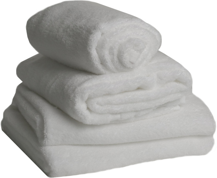 Bubble Bath Towel - White