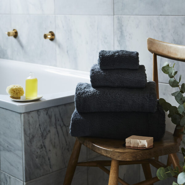 Sevin Charcoal Bath Towel