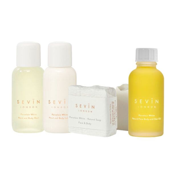 Porcelain White Mini Travel Set